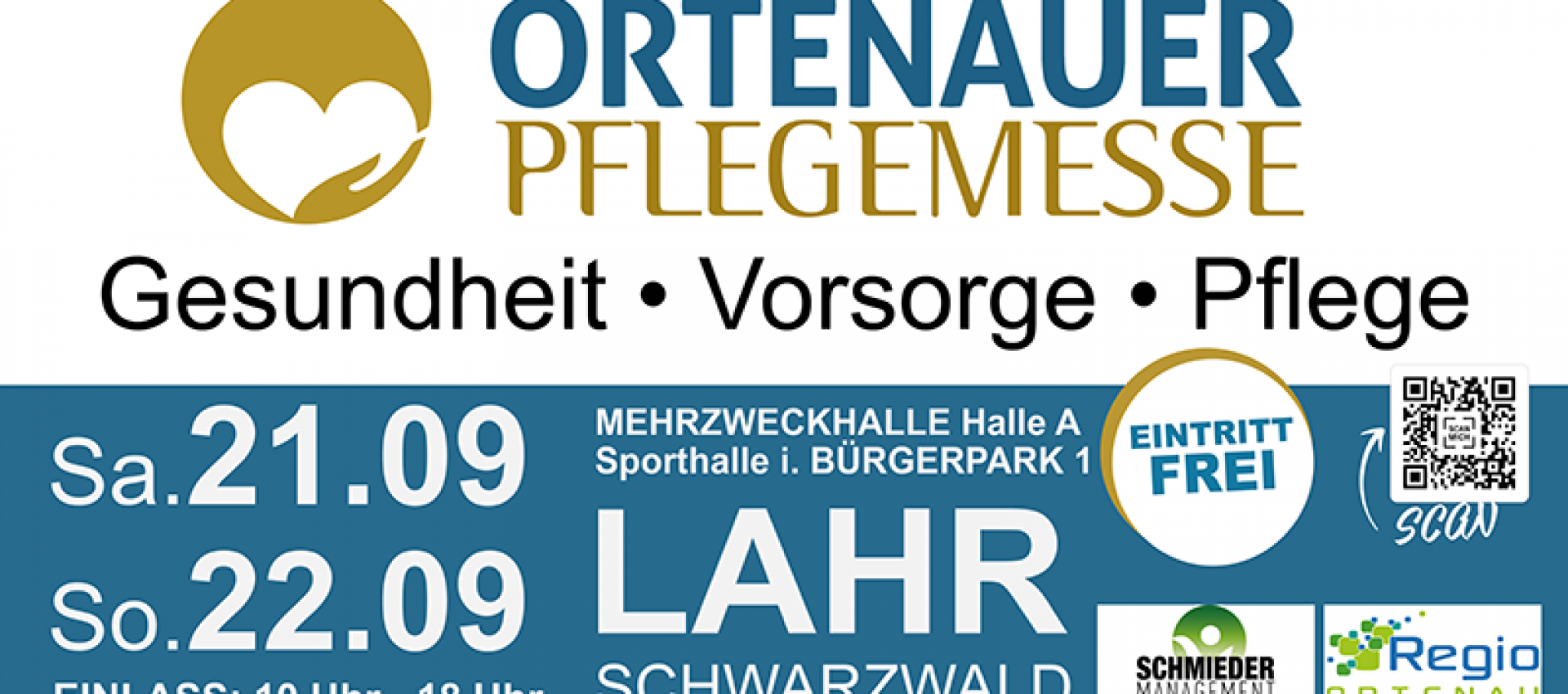 Infomesse Gesundheit - Vorsorge - Pflege in Lahr/Schwarzwald - Aussteller werden!